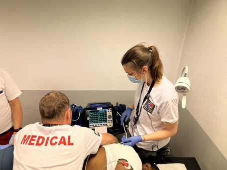 assistance-medicale-evenementielle-prise-en-charge prise en charge d'un patient dans le cadre d'une assistance médicale événementielle